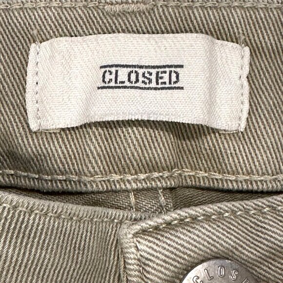 CLOSED Women's Baker Slim Leg Mid Rise Jeans, 24, gray, light distressing, EUC - Picture 9 of 12